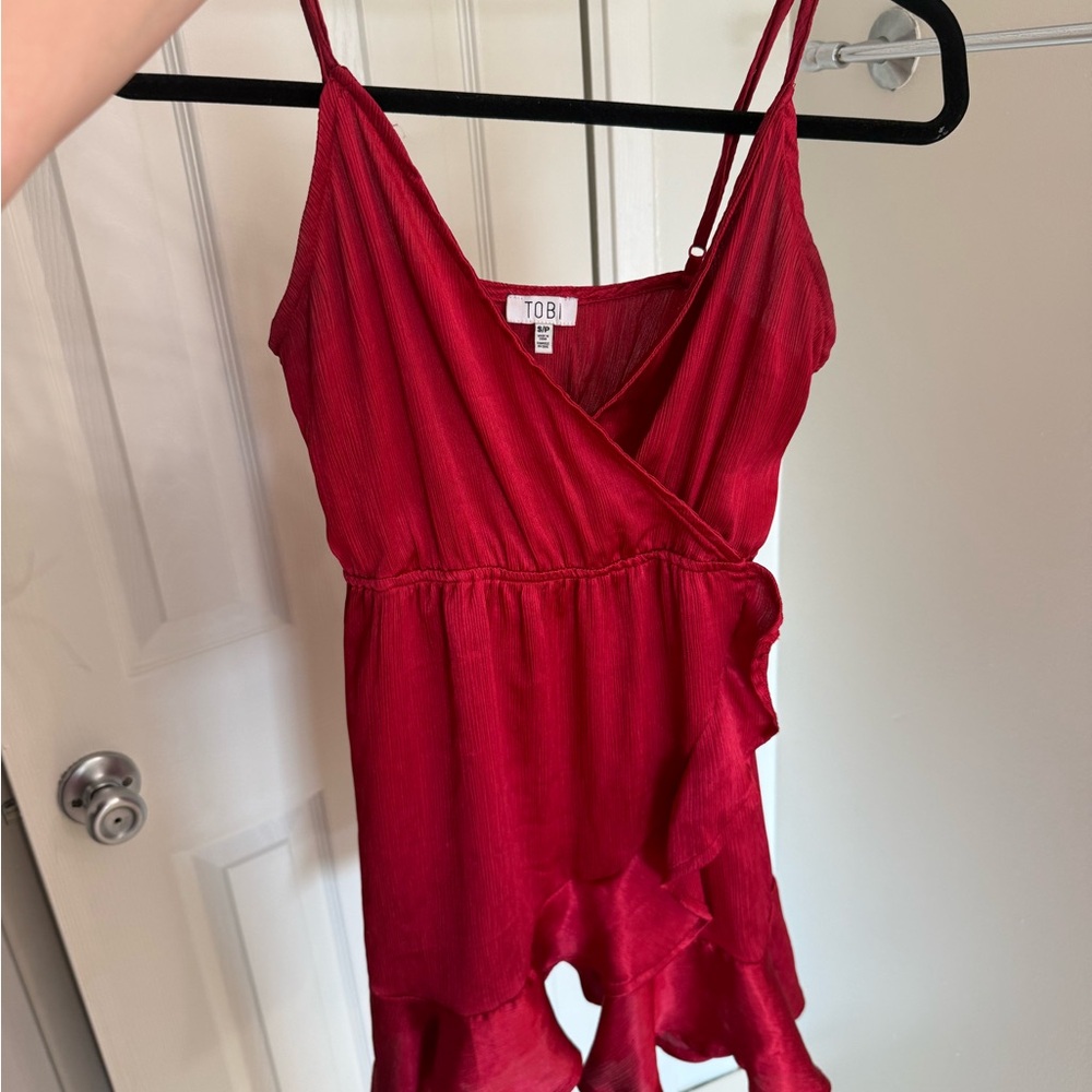 Red Tobi dress - Picture 4 of 5